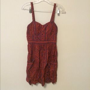 American Eagle Tribal Print Dress