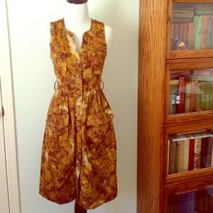 Moulinette Soeurs sleeveless shirtdress, size 0