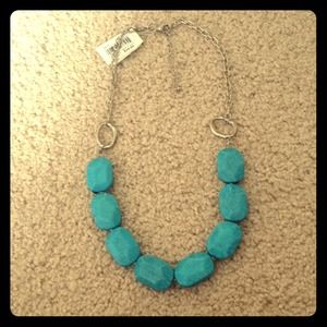 Light Blue Stone Necklace