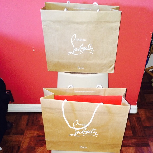 Authentic Louboutin Shopping Bag