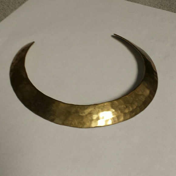 Brass necklace
