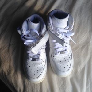 High top Nike air forces