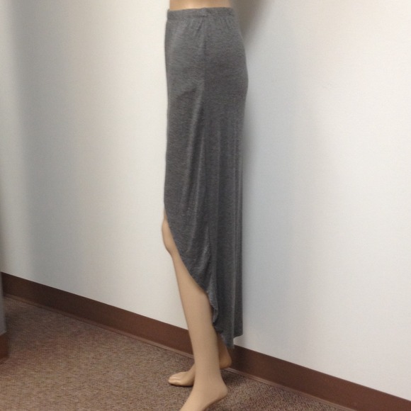 Dark Grey Criss Cross Skirt (NWOT) - Picture 3 of 4