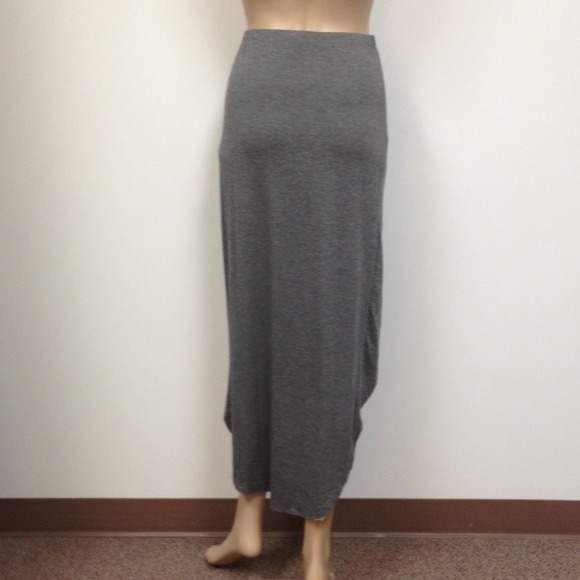 Dark Grey Criss Cross Skirt (NWOT) - Picture 4 of 4