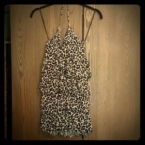 H&M leopard print dress