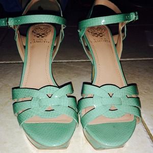 Vince Camuto Green Heels