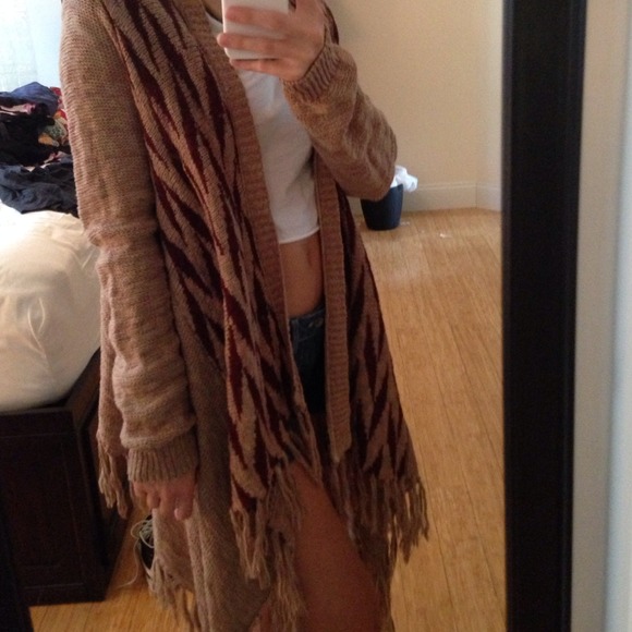 Forever 21 Sweaters - Fringe cardigan