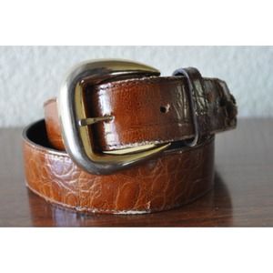 Vintage leather belt