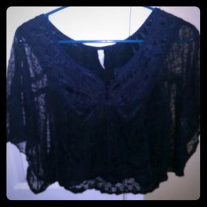 Free People, Lace Dress Top