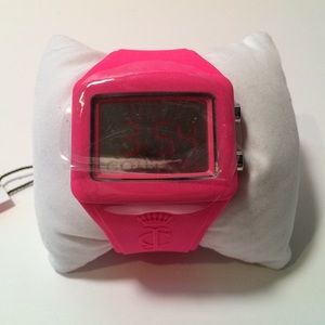Brand New w/ Box Juicy Couture pink digital watch