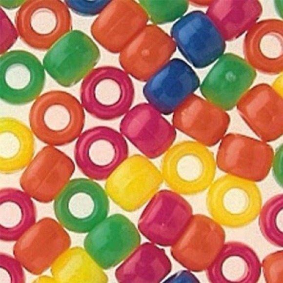 Crafting beads.