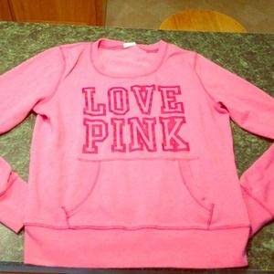 VS Pink Pullover sweat shirt