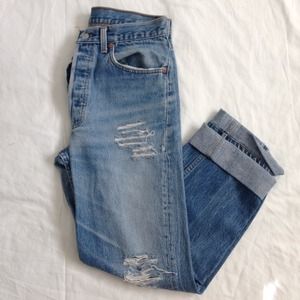 Vintage Levi's 501s - 33 Waist - Boyfriend Jeans