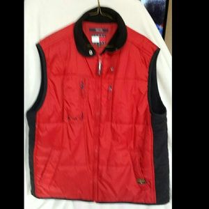🌟Reduced!🌟Red and Black Tommy Hilfiger vest