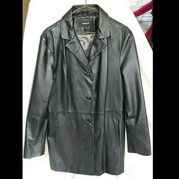 🌟Reduced!🌟Black Colebrook Leather Jacket XL