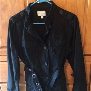 Converse belted jacket