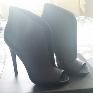 Justfab Black Booties