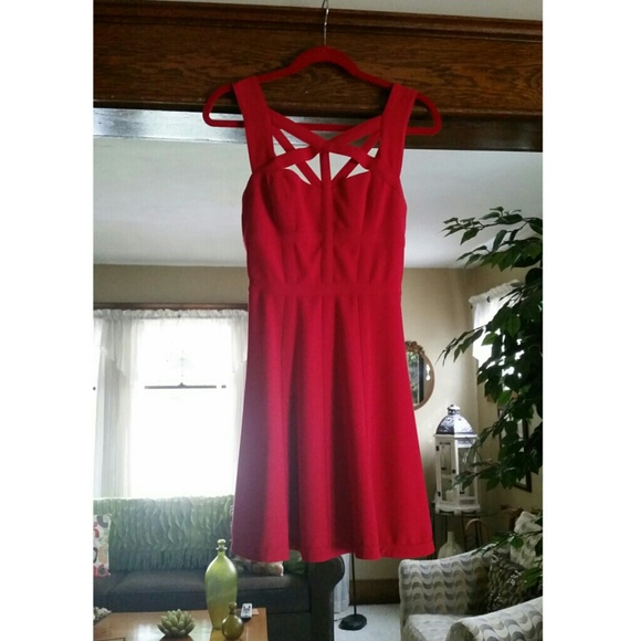 SOLD!!! BCBG MAXAZRIA A-line Corset Dress - Picture 2 of 4