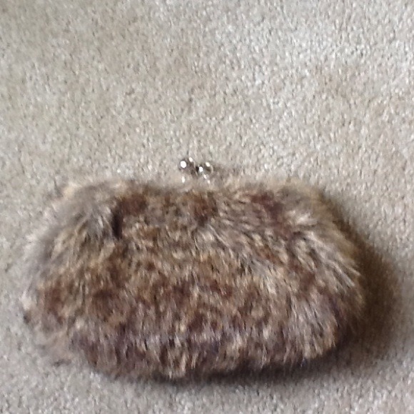 Nine West faux clutch/ crossbody purse