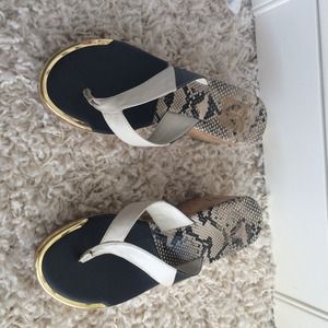 Platform Sandalwood Flip Flops