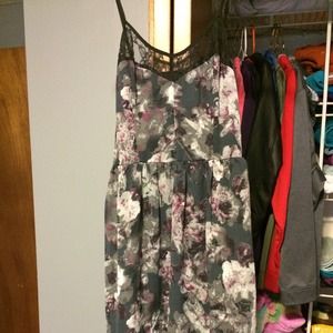 Floral lace dress