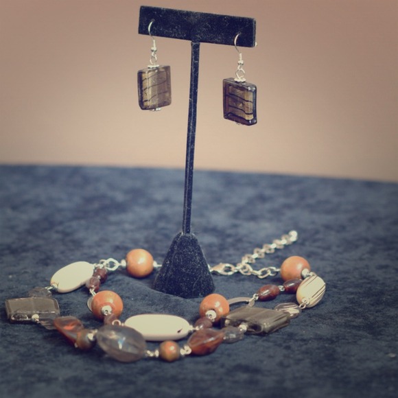 Silpada Necklace and Earring Set