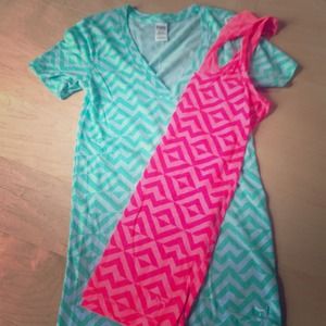 Pink by VS tee and tank bundle!