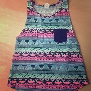 Pink by VS muscle tank!