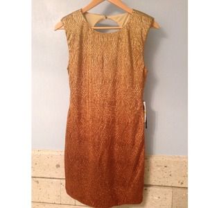 More pics of gold ombré dress