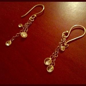 Silpada droplet earrings