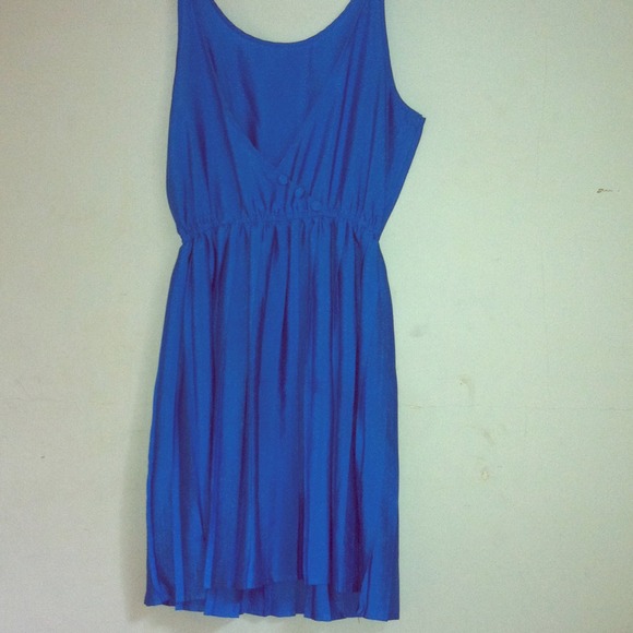 low cut spring dress