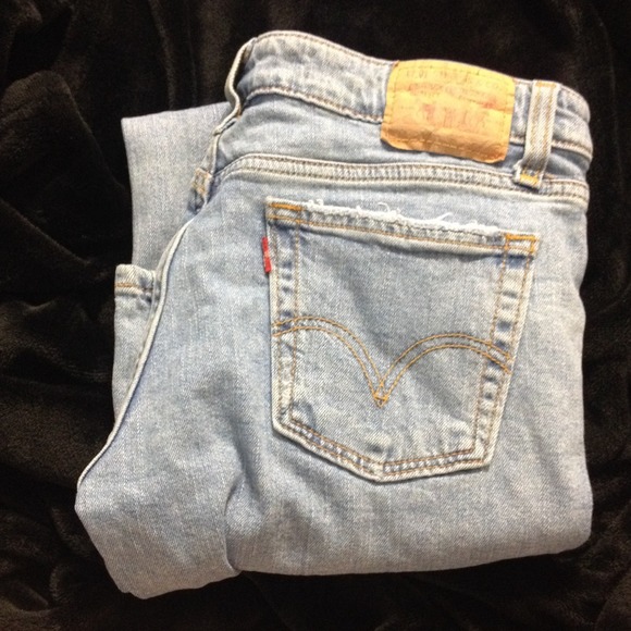 Levi boot cut jeans