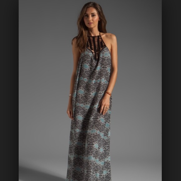 acacia swimwear Dresses & Skirts - Acacia swimwear Positano Maxi silk dress in Thai