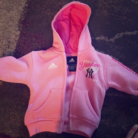 Yankee zip up sweat shirt