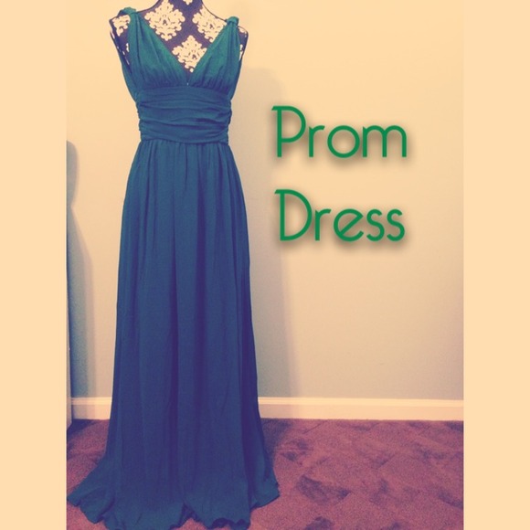 Dark Green Prom Dress