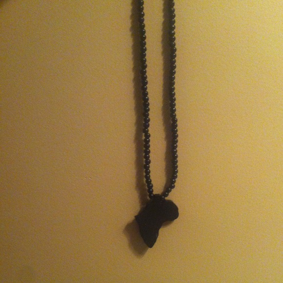 Africa beaded necklace