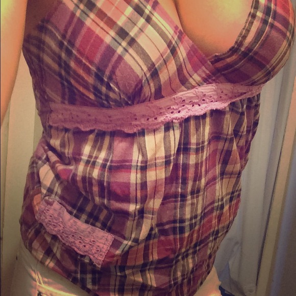 Plaid tanktop!