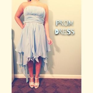 High Low Prom Dress 💙