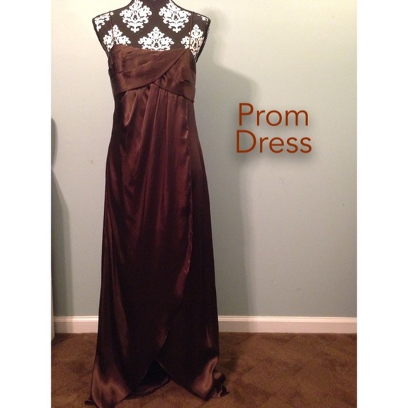 Brown Prom Dress