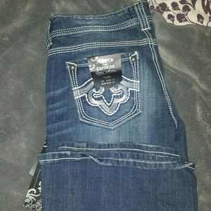 Express rerock jeans Size 12R  nwt