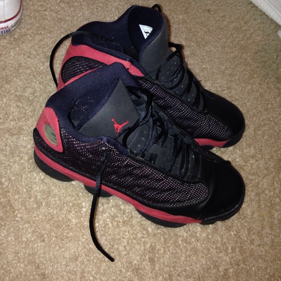 Jordan Playoff Bred 13s Size 6.5y