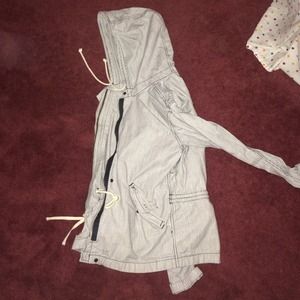 Gap pinstripe jacket