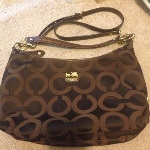 Authentic COACH Chocolate purse
