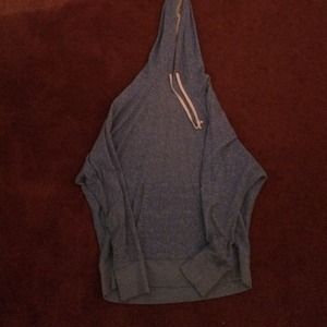 Blue hoodie