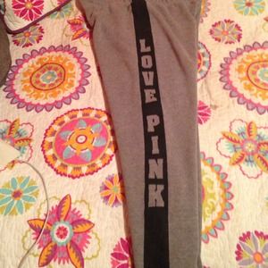 VS PINK Capri sweats