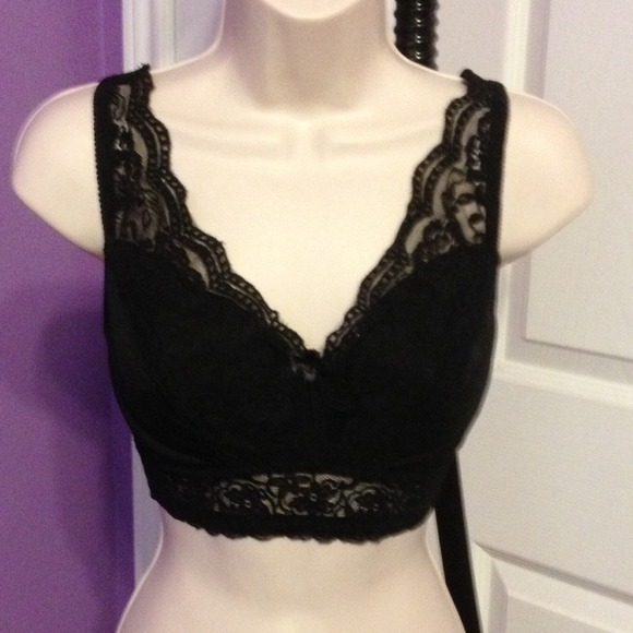 Black bra