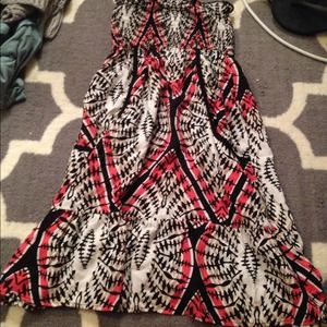 A sundress or bathing suit coverup