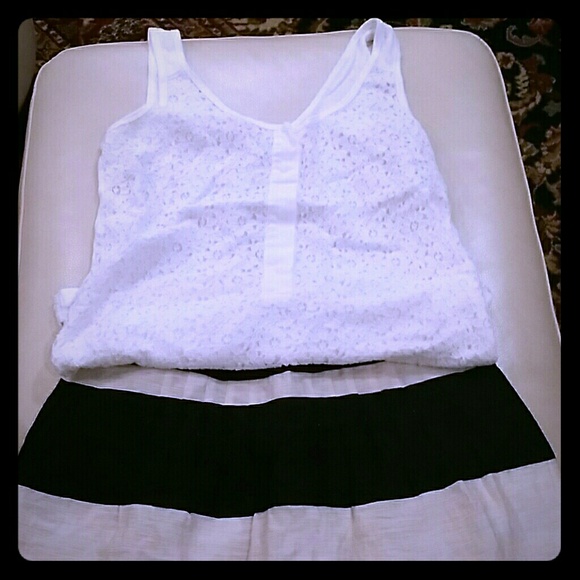 Beautiful, Jcrew, eyelet tank top