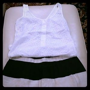 Beautiful, Jcrew, eyelet tank top