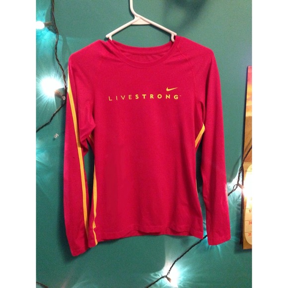 Live strong longsleeve nike dri fit